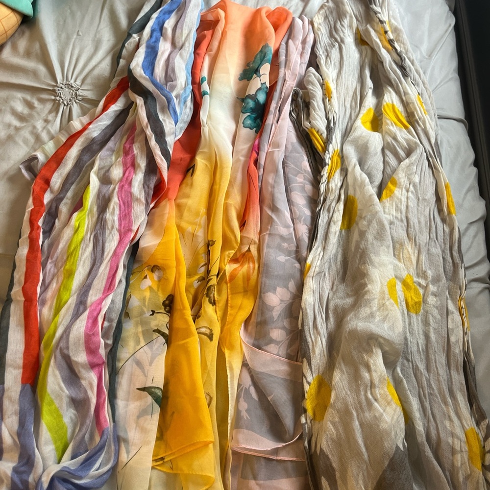 Summery scarf set⛱️🌻☀️💖